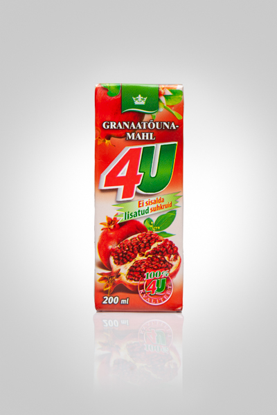 4U pomegranate Juice 1lt